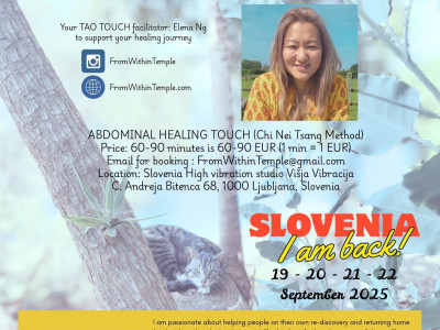 Chi Nei Tsang masaže (individualne prijave)