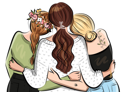 Moč ženske podpore