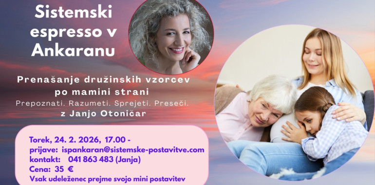 Prenos vzorcev po mamini  strani