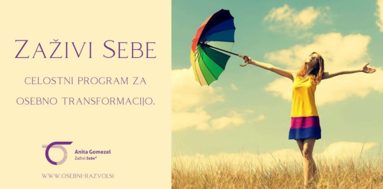 Program osebne transformacije Zaživi Sebe®