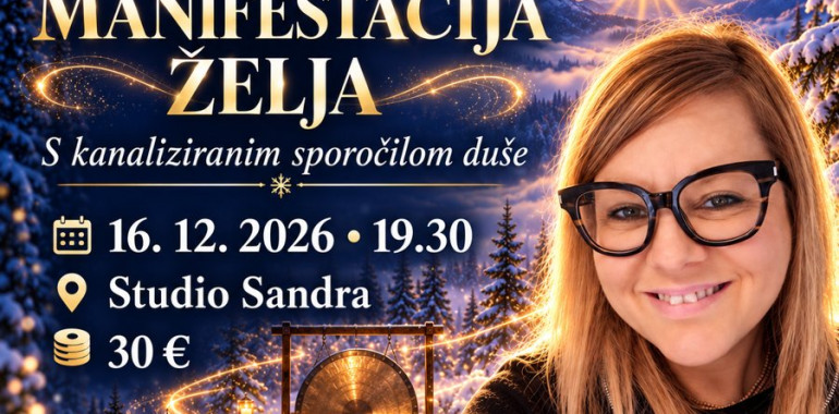 Zvočna manifestacija želja ob zimskem solsticiju, s sporočilom