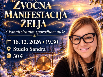Zvočna manifestacija želja ob zimskem solsticiju, s sporočilom